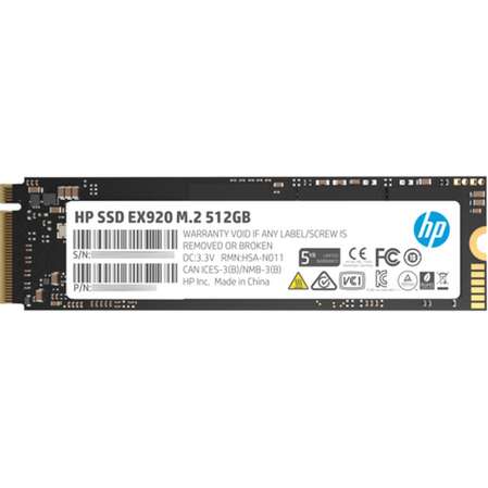 Внутренний SSD-накопитель 512Gb HP EX920 (2YY46AA#ABB) M.2 PCIe NVMe 3.0 x4