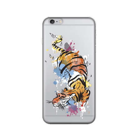 Чехол для Apple iPhone 6 Plus/ iPhone 6s Plus Deppa Art Case Animal/Тигр