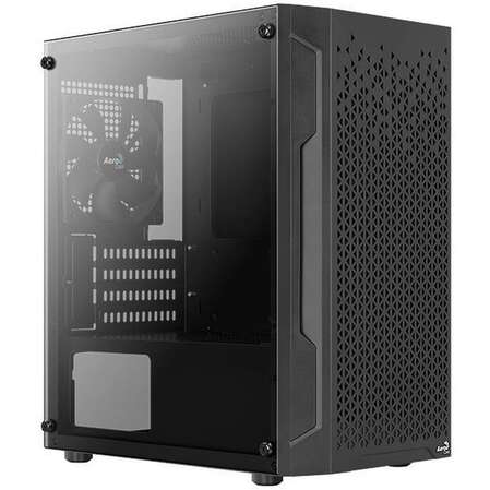 Корпус MicroATX Minitower AeroCool Trinity MINI-G-BK-v1 Black 