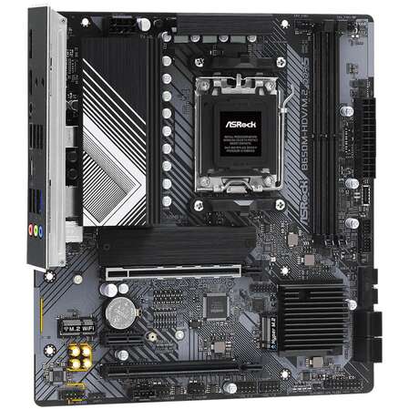 Материнская плата ASRock B650M-HDV/M.2 B650 Socket AM5 2xDDR5, 4xSATA3, RAID, 2xM.2, 2xPCI-E16x, 3xUSB3.2, 4xUSB2.0, 1xUSB3.2 Type C, DP, HDMI, Glan, mATX