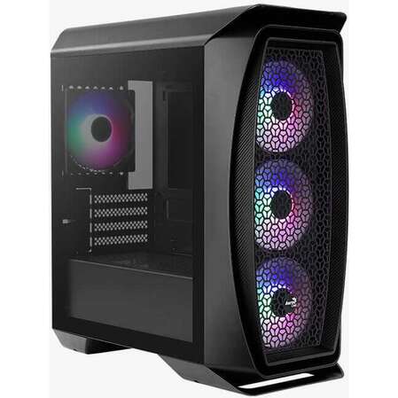 Корпус MicroATX Minitower AeroCool Aero One Mini Frost-G-BK-v1 Black 