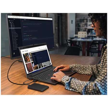 Ноутбук Lenovo ThinkPad E16 G1 Core i7 13700H/32Gb/512Gb SSD/16" WUXGA/DOS Black