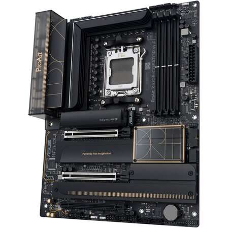 Материнская плата ASUS ProArt X870E-Creator WiFi X870E Socket AM5 4xDDR5, 4xSATA3, RAID, 4xM.2, 3xPCI-E16x, 7xUSB3.2, 3xUSB3.2 Type C, DP, HDMI, WiFi, 2xGlan, ATX