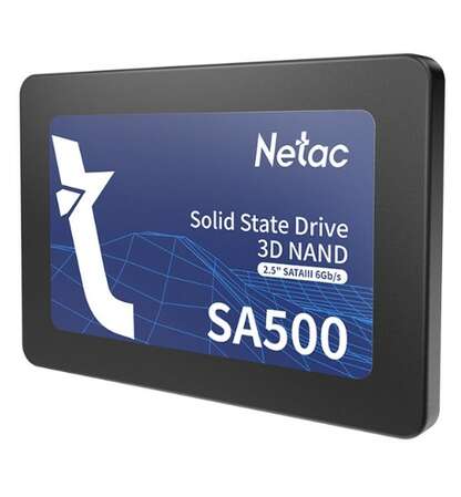 Внутренний SSD-накопитель 120Gb Netac SA500 NT01SA500-120-S3X SATA3 2.5" 