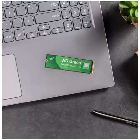 Внутренний SSD-накопитель 500Gb Western Digital Green SN3000 (WDS500G4G0E) M.2 2280 PCIe NVMe 4.0 x4