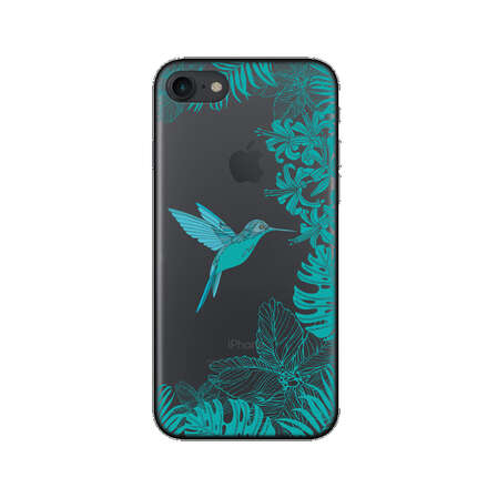 Чехол для iPhone 7 Deppa Art Case Jungle/Колибри