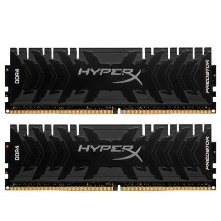 Модуль памяти DIMM 32Gb 2х16Gb DDR4 PC21300 2666MHz Kingston HyperX Predator (HX426C13PB3K2/32) 