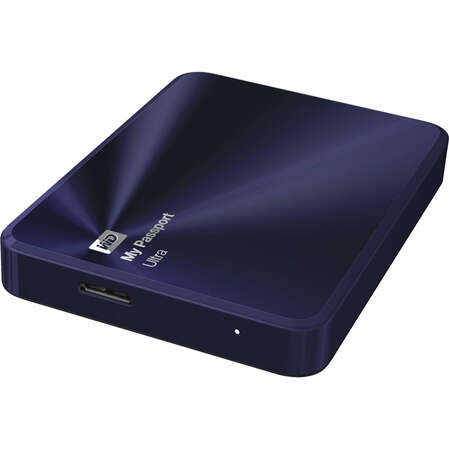 Внешний жесткий диск 2.5" 2000Gb WD My Passport Ultra Metal Edition WDBCHW0020BBA-EEUE USB3.0 Синий