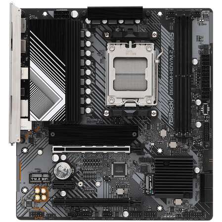 Материнская плата ASRock B650M-HDV/M.2 B650 Socket AM5 2xDDR5, 4xSATA3, RAID, 2xM.2, 2xPCI-E16x, 3xUSB3.2, 4xUSB2.0, 1xUSB3.2 Type C, DP, HDMI, Glan, mATX