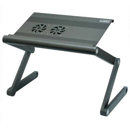 Стол-подставка для ноутбука CBR CLT-17C 2 вентилятора, черный