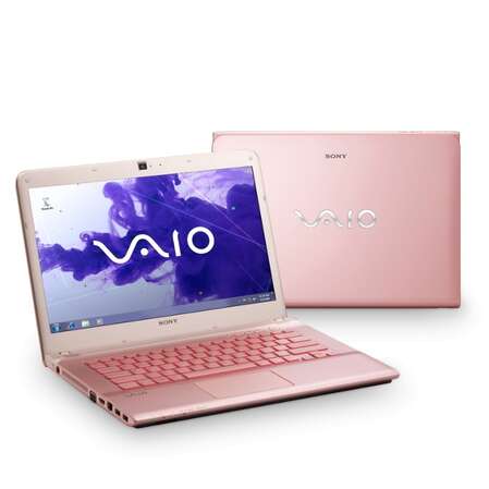 Ноутбук Sony Vaio SVE14A1V6RP i5-2450M/4G/500/DVD/bt/HD 7670 1G/WiFi/ BT4.0/cam/14"/Win7 HP64 pink