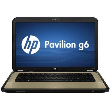 Ноутбук HP Pavilion g6-1353er A8W53EA i3-2350M/4Gb/640Gb/DVD/15.6" HD/HD7450 1Gb/WiFi/BT/Cam/6c/Win7 HB/butter gold