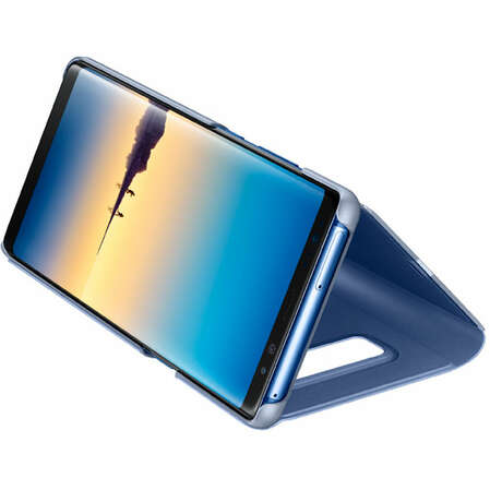 Чехол для Samsung Galaxy Note 8 SM-N950F Clear View Standing, темно-синий