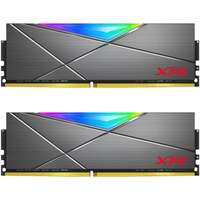 Модуль памяти DIMM 16Gb 2х8Gb DDR4 PC33000 4133MHz ADATA XPG Spectrix D50 RGB Grey (AX4U41338G19J-DT50)