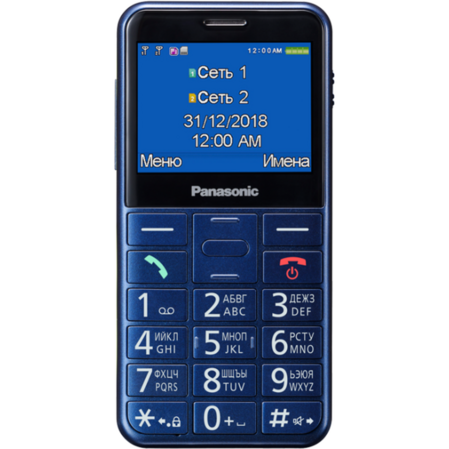 Мобильный телефон Panasonic KX-TU150RU синий