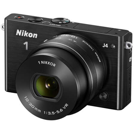 Компактная фотокамера Nikon 1 J4 Kit VR 10-30mm PD-Zoom Black