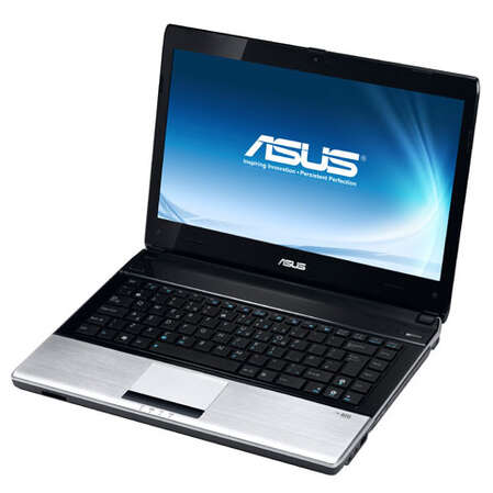 Ноутбук Asus U41JF i3 380M/4Gb/320G/DVD/GT 425M/WiFi/BT/cam/14"/Win7 HP64 silver