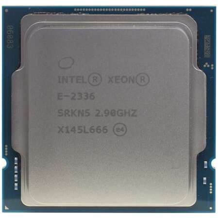 Процессор Intel Xeon E-2336 (2.90GHz) 12MB LGA1200 OEM