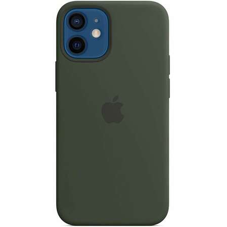 Чехол для Apple iPhone 12 mini Silicone Case with MagSafe Cypress Green