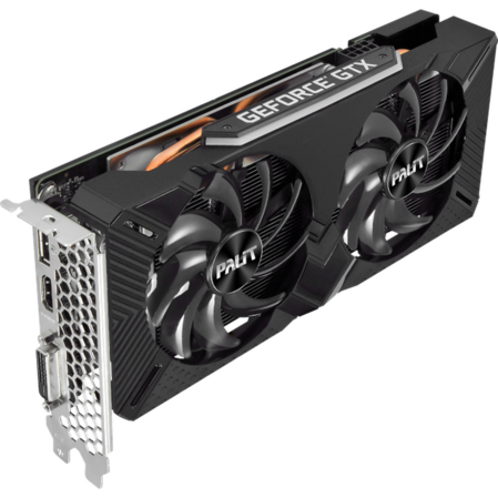 Видеокарта Palit GeForce GTX 1660 Super 6144Mb, GP 6G no LED (NE6166S018J9-1160A-1) DVI-D, HDMI, DP, Ret