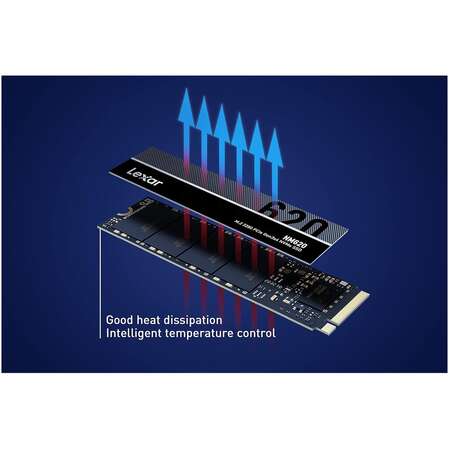 Внутренний SSD-накопитель 512Gb Lexar NM620 (LNM620X512G-RNNNG) M.2 PCIe NVMe 3.0 x4
