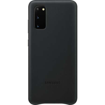 Чехол для Samsung Galaxy S20 SM-G980 Leather Cover черный