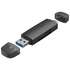 Card Reader Vention CLKB0 USB 3.0 A+C SD+TF Черный