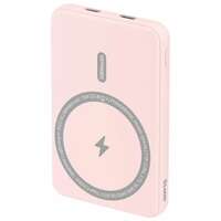 Внешний аккумулятор Olmio QM-06 MagSafe 20W 5000mAh Pink