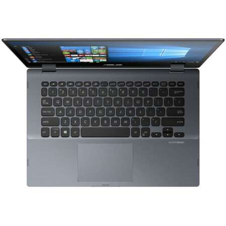 Ноутбук ASUS VivoBook Flip 14 TP412FA-EC315T Core i7 8565U/8Gb/512Gb SSD/14" FullHD Touch/Win10 Серый
