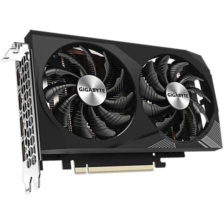 Видеокарта Gigabyte GeForce RTX 3050 8192Mb, Windforce OC V2 8G (GV-N3050WF2OCV2-8GD) 2xHDMI, 2xDP, Ret