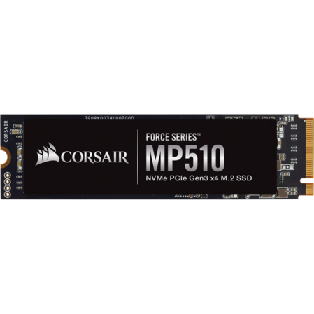 Внутренний SSD-накопитель 4096Gb Corsair Force MP510 (CSSD-F4000GBMP510) M.2 2280 PCIe NVMe 3.0 x4