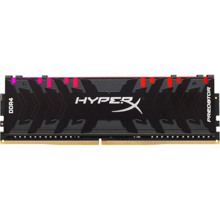 Модуль памяти DIMM 8Gb DDR4 PC24000 3000MHz Kingston HyperX Predator RGB Black (HX430C15PB3A/8)