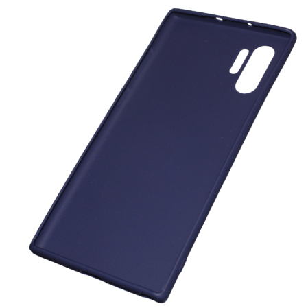 Чехол для Samsung Galaxy Note 10+ (2019) SM-N975 Zibelino Soft Matte синий