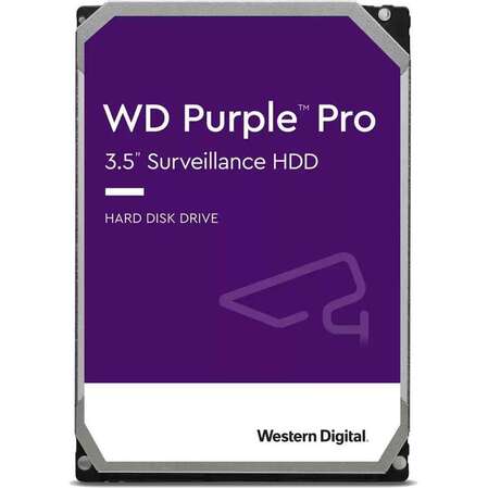 Внутренний жесткий диск 3,5" 14Tb Western Digital (WD142PURP) 512Mb 7200rpm Purple Pro