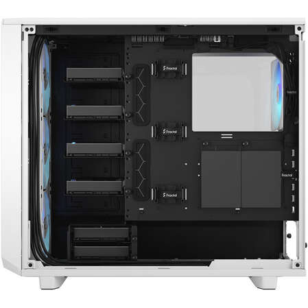 Корпус ATX Miditower Fractal Design Meshify 2 RGB TG Clear Tint White
