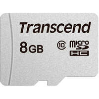 Карта памяти Micro SecureDigital 8Gb Transcend class10 UHS-1 (TS8GUSD300S)