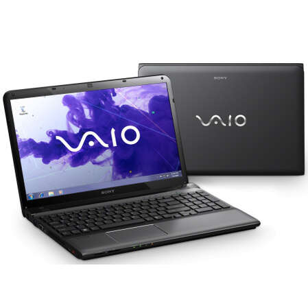 Ноутбук Sony Vaio SV-E1511C1R/B B970/4GB/500GB/Intel HD/DVD/15.5"/WF/BT/Win7 HB 64 black