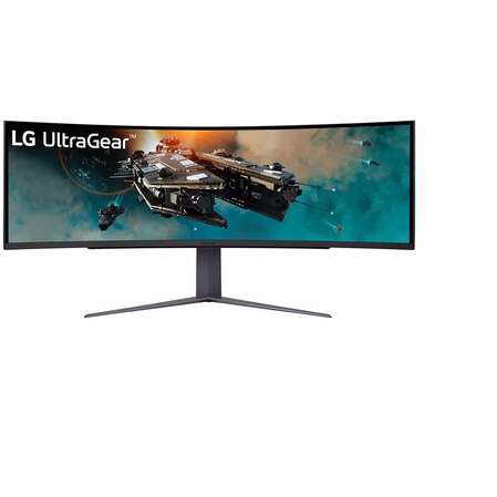 Монитор 49" LG UltraGear 49GR85DC-B VA 5120х1440 1 ms HDMI, DisplayPort