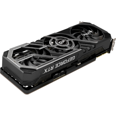 Видеокарта Palit GeForce RTX 3090 24576Mb, GamingPro (NED3090019SB-132BA) 1xHDMI, 3xDP, Ret