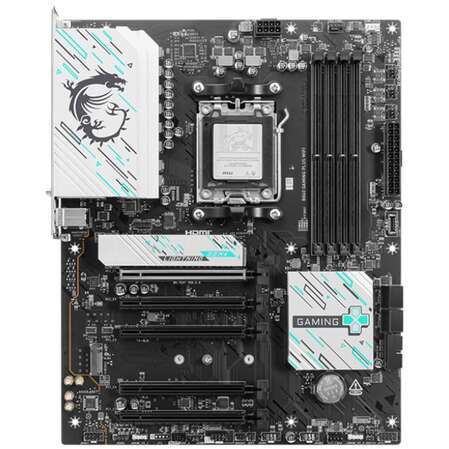 Материнская плата MSI B840 Gaming Plus WiFi Socket-AM5 AMD B840 4xDDR5, 4xSATA3, RAID, 2xM.2, 5xPCI-E16x, 3xUSB3.2, 1xUSB3.2 Type C, HDMI, WiFi, 2.5Glan, ATX Ret