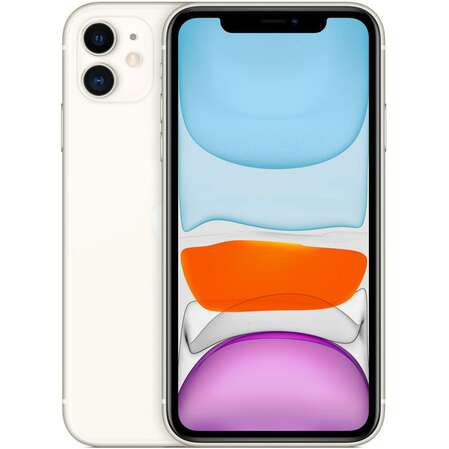 Смартфон Apple iPhone 11 256GB White новая комплектация (MHDQ3RU/A)