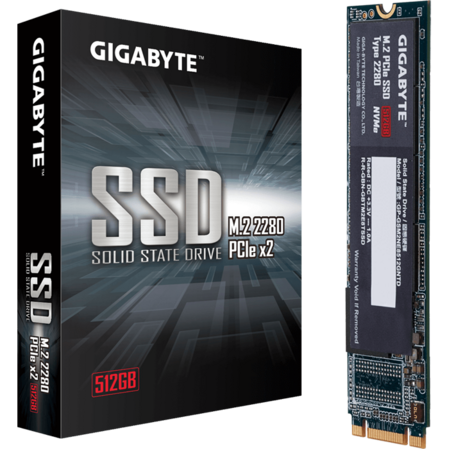 Внутренний SSD-накопитель 512Gb Gigabyte GP-GSM2NE8512GNTD M.2 2280 PCI-E 3.0 x2