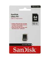 USB Flash накопитель 64GB SanDisk Ultra Fit (SDCZ430-064G-G46) USB 3.0 Черный