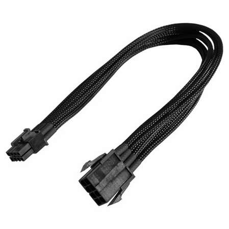 Удлинитель кабеля питания Nanoxia 8-pin EPS , 30см, карбон