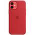 Чехол для Apple iPhone 12 mini Silicone Case with MagSafe Red