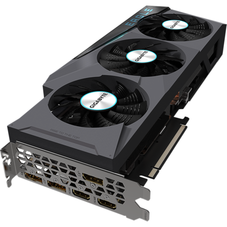 Видеокарта Gigabyte GeForce RTX 3080 Ti 12288Mb, Eagle OC 12G (GV-N308TEAGLE OC-12GD) 2xHDMI, 3xDP, Ret