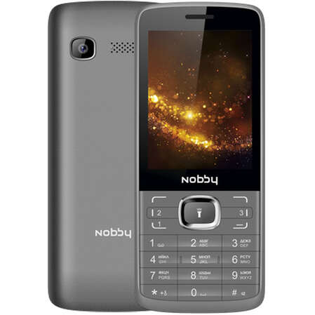 Мобильный телефон Nobby 330T Grey/Black
