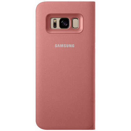 Чехол для Samsung Galaxy S8 SM-G950 LED View Cover, розовый