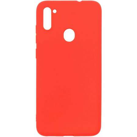 Чехол для Samsung Galaxy A11 SM-A115\M11 SM-M115 Zibelino Soft Matte красный
