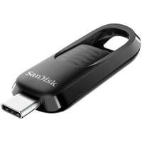 USB Flash накопитель 128GB SanDisk Ultra Slider (SDCZ480-128G-G46) USB-C Черный